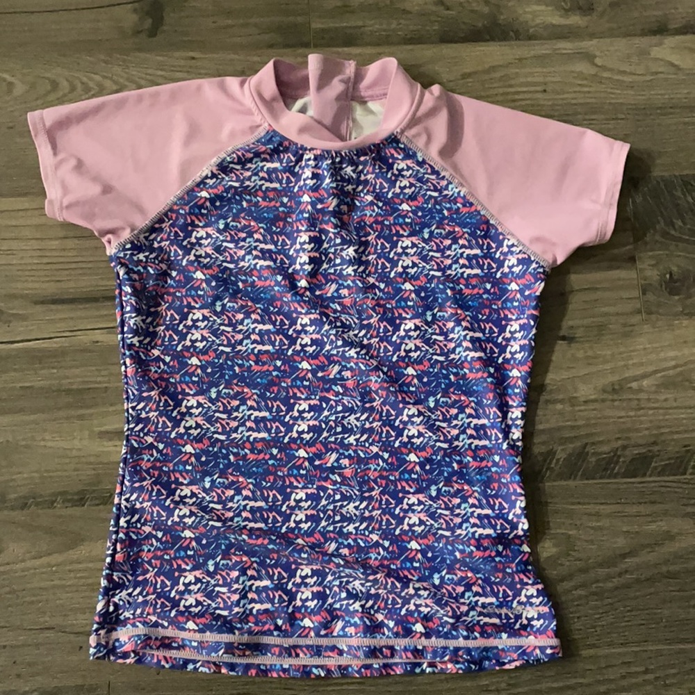 Eddie Bauer Swim Shirt Kids Medium 10/12